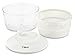 Ozeri Italian Made Fresca Salad Spinner and Serving Bowl, BPA-Free,White, 4.4 qt