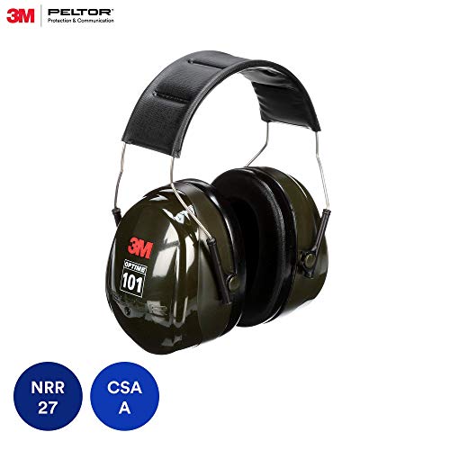3M PELTOR Optime 101 Earmuffs H7A, Over-the-Head