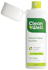 Amazon.com : CleanWell Natural Hand Sanitizer Spray