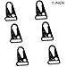 Krayney Tactical 1" 1.25" Extended Opening Heavy Clips Hooks Snap