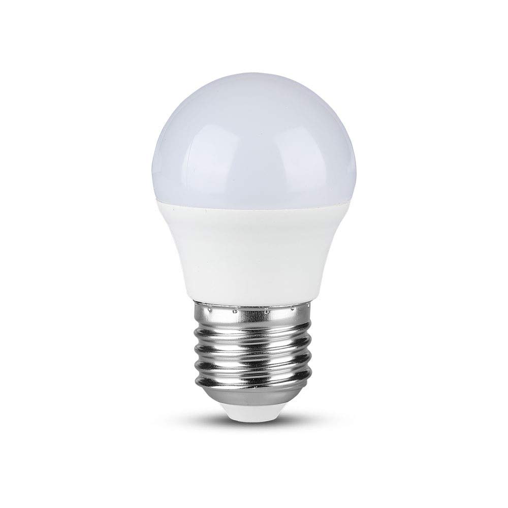 V-TAC E27 LED lamp, Energy efficiency class: A+, 5.5 W, 470 lm, 4000 K, 3 pieces LED lamp