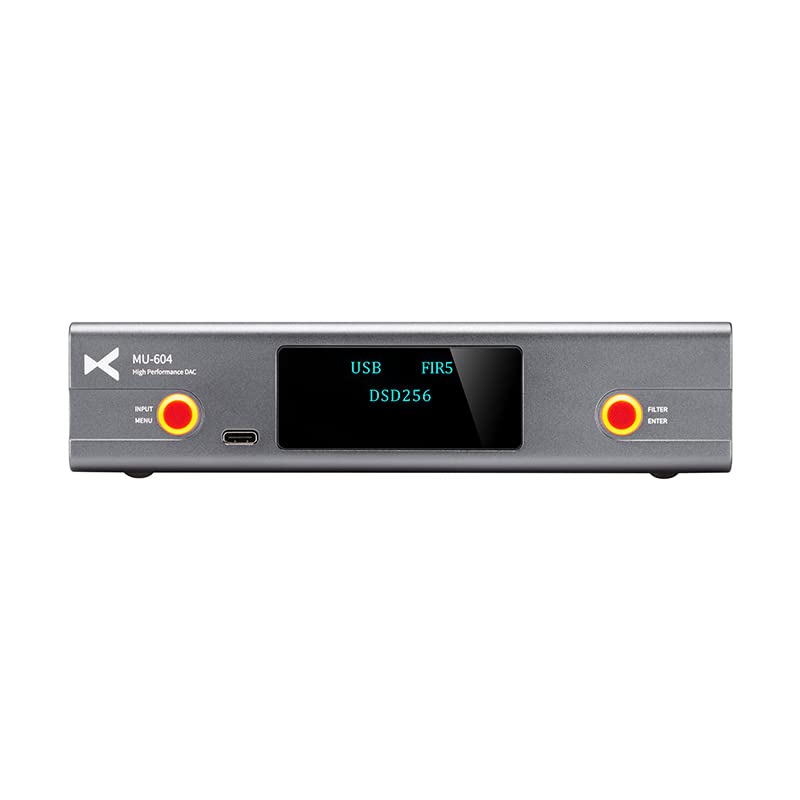 XDUOO MU-604 USB DAC DSD256 High Performance DAC XLR Balanced Output Two USB System DAC Decoder
