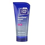 Clean & Clear Blackhead Eraser Facial Scrub with 2% Salicylic Acid Acne Medication, Oil-Free Daily Facial Scrub for Acne-Prone Skin Care, 5 oz (Pack of 2)