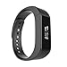 Dragon hub I5 Plus IP65 Waterproof Smart Bracelet fitness tracker sport wrist Bluetooth 4.0 Pedometer Sleep Monitor 0.91'OLED TPU Wristband compatible with Android and IOS Smartphones (blue)