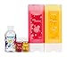 Craft City Karina Garcia Make Your Own Slime Essentials Kit | Red + Yellow Pack | Glitter | DIY Slime Essentials and Supplies | Slime Arts and Crafts | Pro-Edition | Ages 8+
