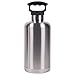 Fifty/Fifty Vacuum-Insulated Stainless Steel Bottle with Small Mouth - 64 oz. Capacity