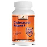 Cholesterol Lowering Supplements with Plant Sterols, Stanols, Policosanol & Guggul Extract to Lower Cholesterol Naturally & Support Heart Health- 60 Caps -100% Money Back Guarantee