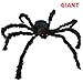 ZDATT 3-Pack Halloween Spider Decorations 55 inch Giant Spider Halloween Spiders Large Outdoor Spider Decoration Yard Spider Halloween Decor Scary Halloween Decoration Fake Large Hairy Spider Props