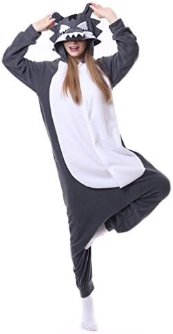 Foresightrade Adults and Children Animal Cosplay Costume Pajamas Onesies Sleepwear S