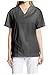 G Med Unisex Scrub Set V-Neck Top and Pant 2 PC Set(Menset-MED,DGY-L) Dark Grey