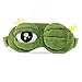 3D Cartoon Sleep Mask - Cute Frog Eye Cover, Super Soft Eye Blindfold Sleeping Mask for Children and Adults