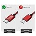 Galaxy S9 Charger, Benicabe (6 Ft 2-Pack) Nylon Braided Cord, USB 3.0 Type C (3 Amp) Fast Charging Cable for Samsung S9 Plus S8 Note 8, LG V20, Pixel 2, Moto Z, Nintendo Switch (Red & Blue)