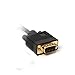 10 Feet Shielded SVGA Cable with 3.5mm Audio, HD15 Male to Male Cable