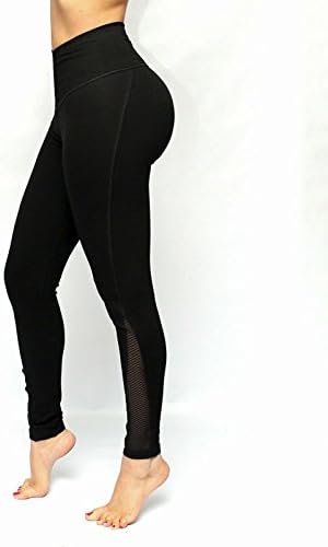 Bon Bon Up Black Leggings with internal Powernet body shaper 1194