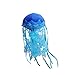 Jellyfish Plush Toy Doll Jellyfish Decoration Creative Gift (Blue)