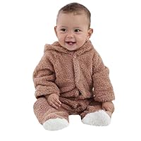 VEKDONE Fleece Baby Bunting Onesie Jacket - Infant Pajamas Winter Outerwear Coat Costume