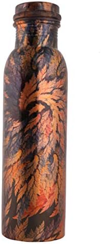 CopperH2O Printed Copper Bottle for Health and Fitness, 950 ml, Printed