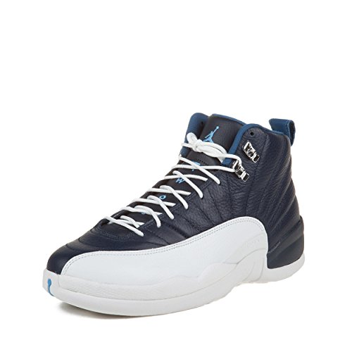 Nike Mens Air Jordan 12 Retro Leather Basketball Shoes