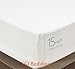 SGI 500 TC 100% Egyptian Cotton Bed Sheets, Luxurious Soft for Premium Hotel Quality 4Pc Sheet Set - 1 Fitted Sheet, 1 Flat Sheet & 2 Pillowcase 15