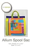Allium Spool Sac pattern by Sue Spargo Wool Applique 14