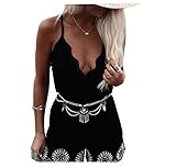 Andyle Dangle Coin Belt Dance Tassel Adjustable Waist Chain Belt Gypsy Bohemian for Women