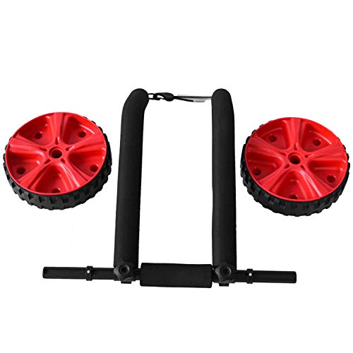 Onefeng Sports Adjustable Stand Up Paddle Board SUP Surfboard Carrier Cart Trolley Lightweight Dolley with Easy to Use Beach Wheels - Thumbnail 5