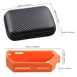 NewHail Hard EVA Carrying Case for Flipper