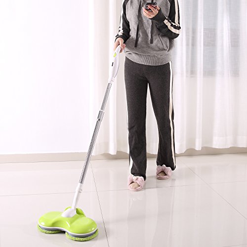 Docheer Cordless Electric Spinning Mop Rechargeable Powered Floor