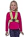 Tuvizo Reflective Vest for Running or Cycling - Comfortable Reflective Gear for High Visibility and Safety - Yellow S| M | L