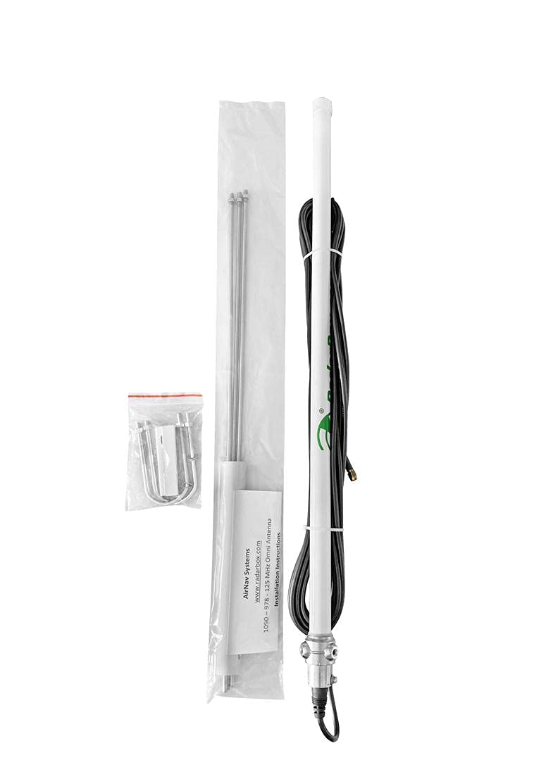 AirNav Radar ADS-B, UAT and VHF Airband Outdoor Antenna with SMA Connector