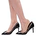 CozyWow Womens No Show Low Cut Bamboo Flats Boat Invisible Socks Non Slip 4-Pairs