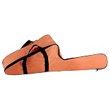 Yosoo 35 Inch Chainsaw Carrying Bag Oxford Chain Saw Orange Portable Bag