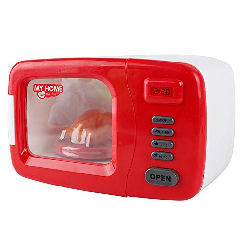 Hisoul Hot  Kids Pretend Toys, Colorful Household appliances Play Kitchen Set with Childrens Educational Food Toys for Toddlers Inspires Imagination - Fake Foods for Cooking (B)