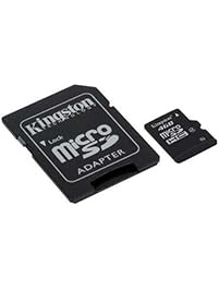 Kingston 8GB Class 4 MicroSDHC Card Flash Memory with SD Adapter SDC4/8GB
