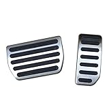 No Drill Steel Gas Brake Pedal Cover for Volvo S60 XC60 V60 S80 Interior Accelerator Plate Cap Accessories