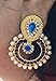 Traditional Ethnic Indian Traditional Stone Jewelry Earring Blue b332b