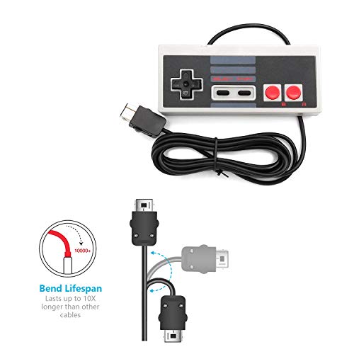 image for Trvl Fielder Nintendo NES Classic Edition Wired Controller for Nintend