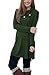 Our Precious Women's Long Sleeve Button Lapel Neck Sides Slit Shirt Dress