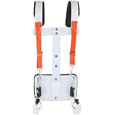 Adjustable Marching Snare Drum Bass Drum Carrier &ndash; Aluminum Alloy Percussion Accessory, Thickened Sponge Shoulder Pad, Height &amp; Width Adjustable &ndash; for Marching Band Drummers