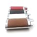 Lucklybestseller 4PCS Metal Leather Lighter Case Cover Holder for BIC Mini Lighter J5