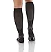 Mojo Compression Socks 20-30mmHg for Men and Women Power Tight Material 20-30mmHg Black Large A603BL3