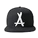 LEEYA N05 Hipster Tide Brand Hip hop Snapback Hat Baseball Cap Unisex (Black 2#)
