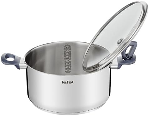 DAILYCOOK Faitout 24 cm Inox + Couvercle Tous Feux Dont Induction - Cuisine A Vivre DAILYCOOK Faitout 24 cm Inox + Couvercle Tous Feux Dont Induction