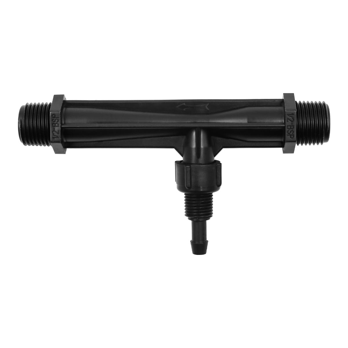 ZONADAH Fertilizer Injector Tube 1/2 Inch Irrigation Fertilizer Mixer Injectors Black Plastic Irrigation Tube for Outdoor Garden Agriculture Tool