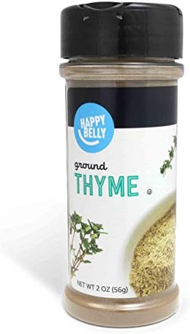 Amazon Brand - Happy Belly Thyme Ground, 2 ounce (Pack of 1)