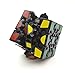 D-ROAD Ultra-smooth Gear 3D Magic Cube 3x3x3 Cube Puzzle,Black