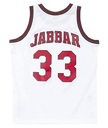 Kareem Abdul-Jabbar Milwaukee Bucks Men's White