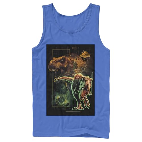 Jurassic World Fallen Kingdom Ultimate Predator Young Men's Tank, Royal