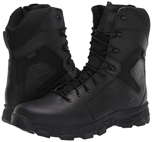 rockport men's road and trail waterproof blucher rain shoe