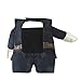 NACOCO Pet Policeman Costumes Dog and Cat Halloween Suits (Medium)